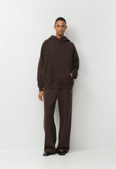 Cozy Sweatfleece Mega Raglan™ Hoodie - RICH MOCHA BROWN