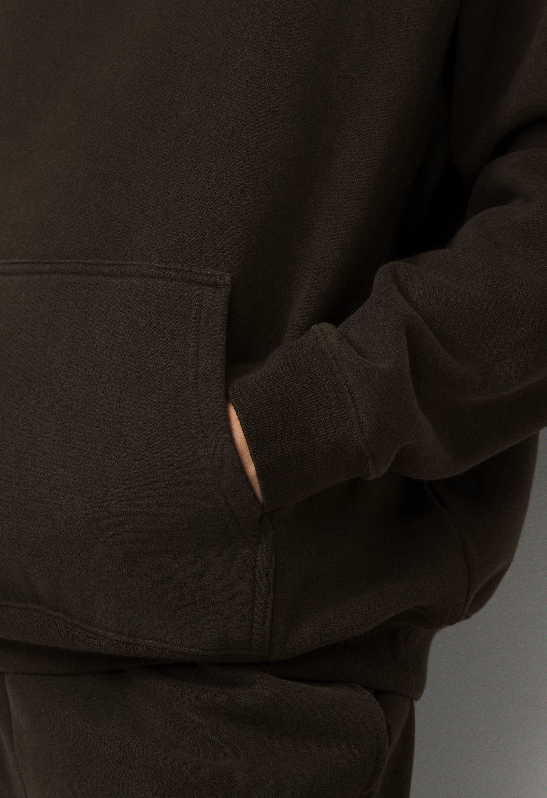 Cozy Sweatfleece Mega Raglan™ Hoodie - CACAO NIB BROWN