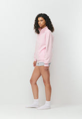 Cozy Sweatfleece Boyfriend 1/2 Zip - MAGNOLIA