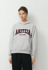 Cozy Sweatfleece Perfect Hoodie - HTHR CHRM/ GL PLUM