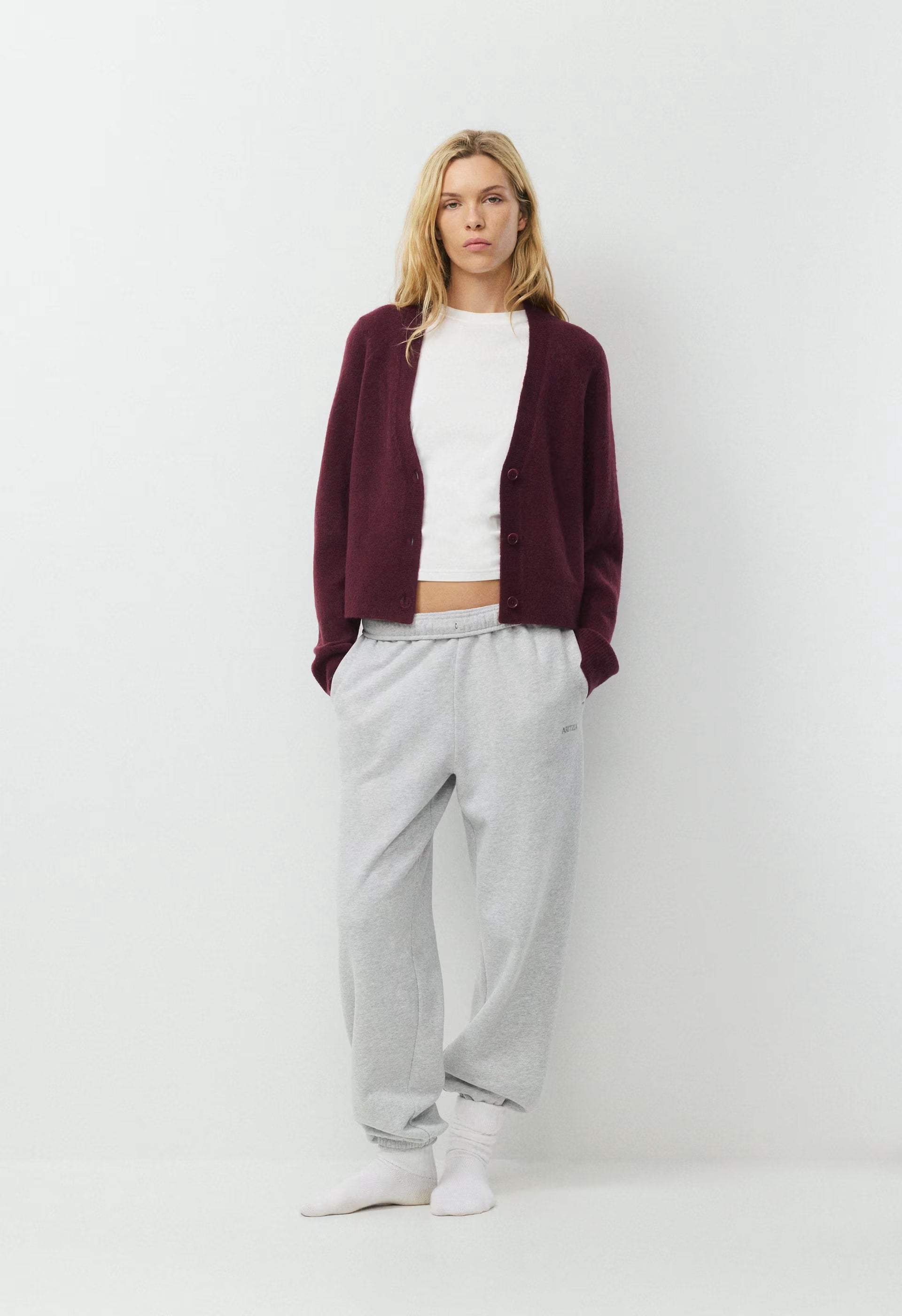 Perry Cardigan - GALA PLUM