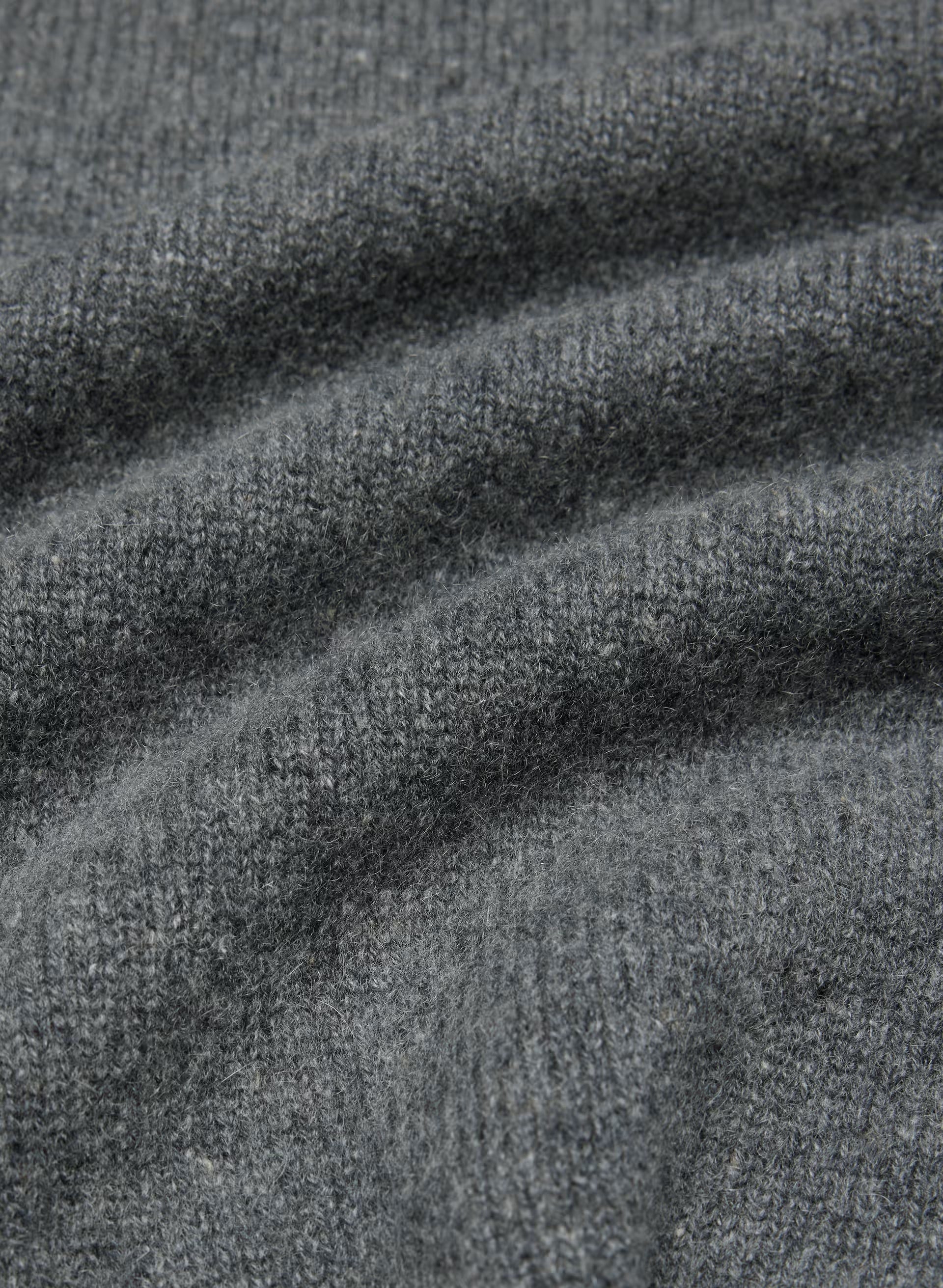 Essential Cashmere Nuance Sweater - SPECKLED CHARCOAL