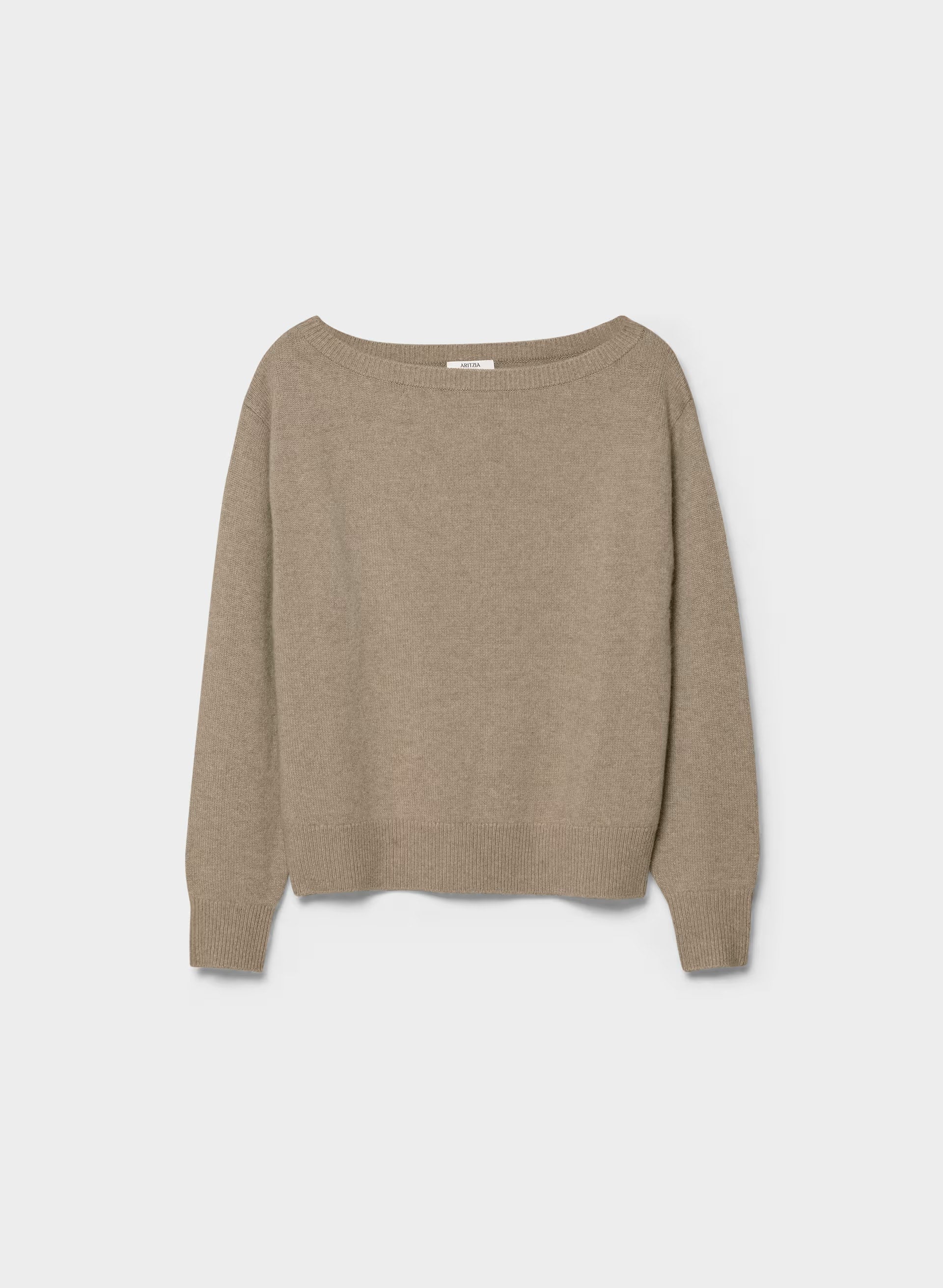 Essential Cashmere Nuance Sweater - HEATHER NOMAD TAUPE