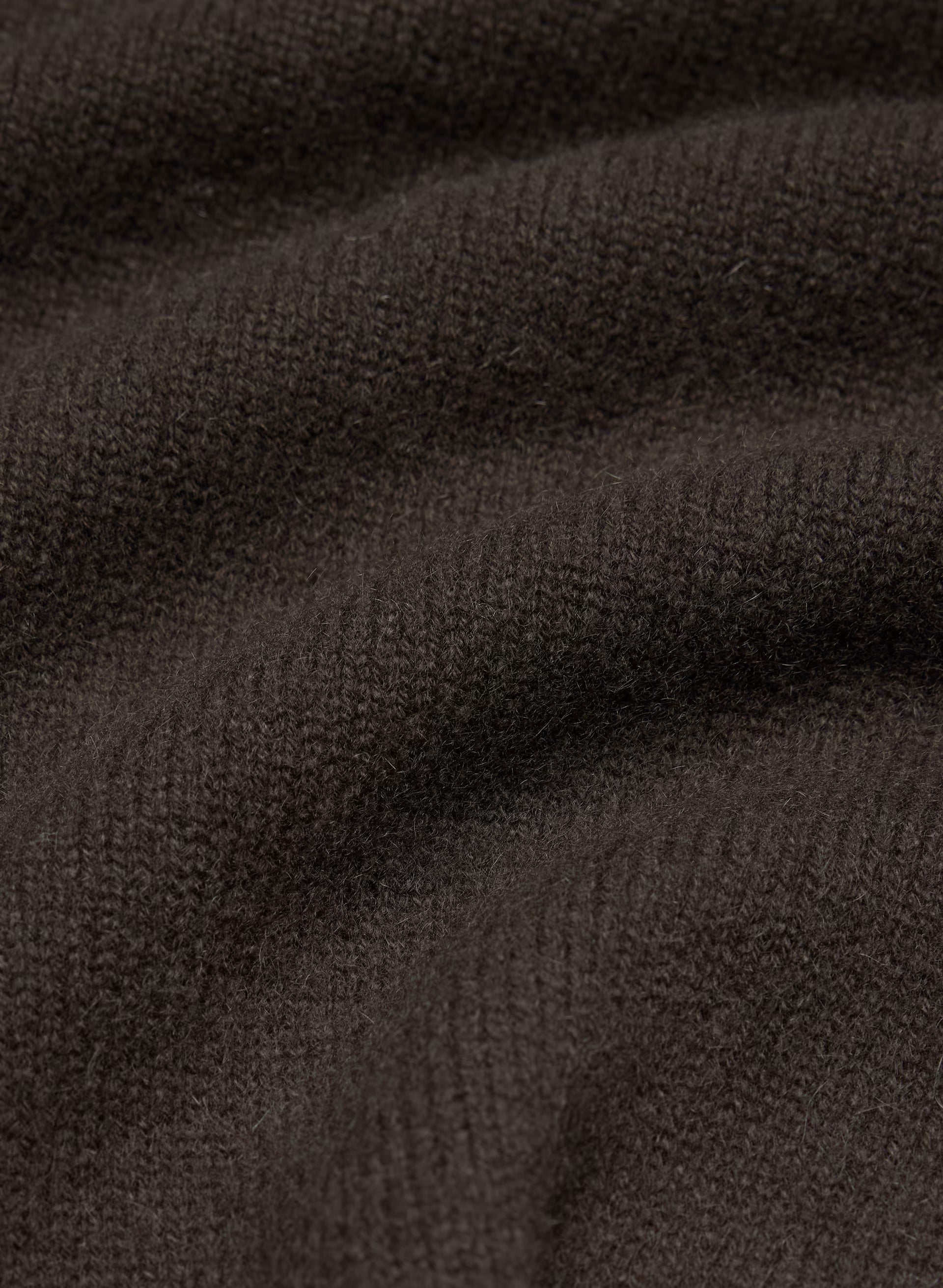 Essential Cashmere Nuance Sweater - CACAO NIB BROWN