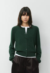 Essential Wool Cashmere London Cardigan - DARK NIGHT NAVY