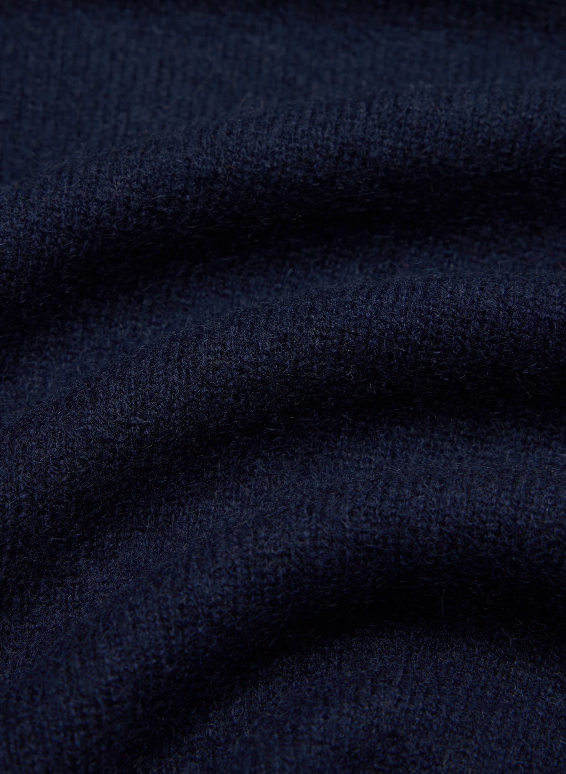Bare Cashmere Bloor Shortsleeve Sweater - ADMIRAL NAVY
