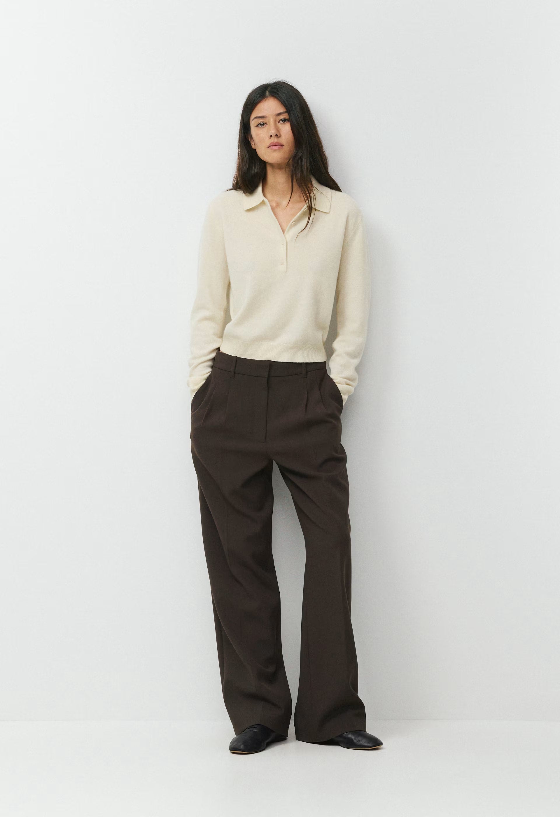 Bare Cashmere Cellini Sweater - SEASIDE CREAM