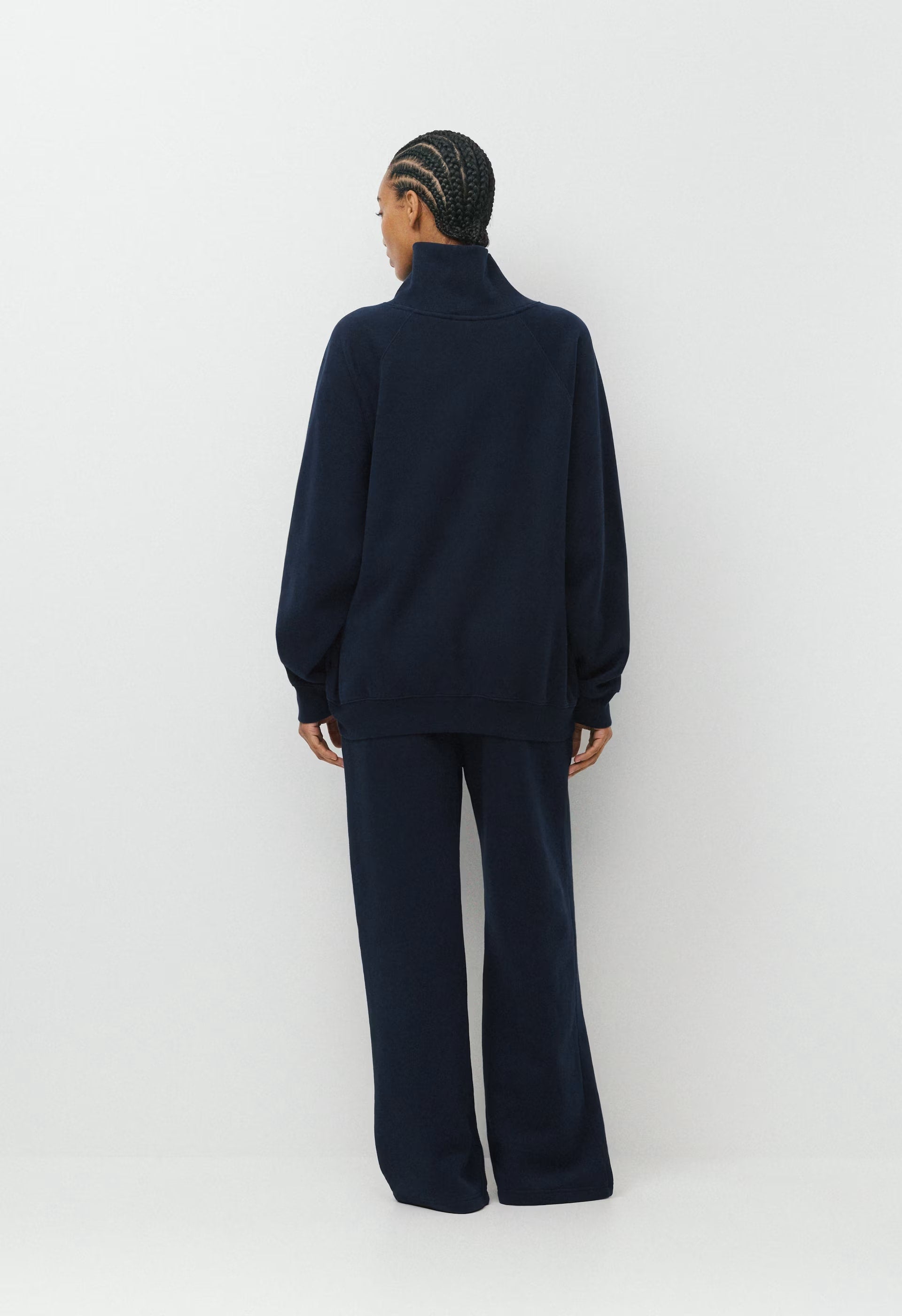 Cozy Sweatfleece Mega Raglan™ Funnel Neck - ADMIRAL NAVY