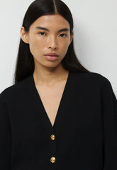 Tribeca Cardigan - Wonder Yarn - BLACK