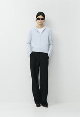Essential Cashmere Idyllic Zip Hoodie - PLEIN AIR