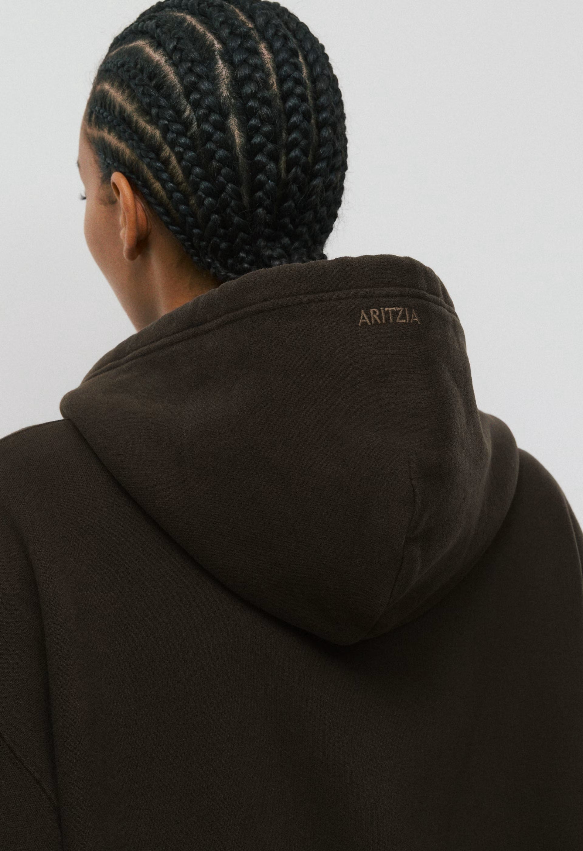 Cozy Sweatfleece Mega Zip Hoodie - CACAO NIB BROWN