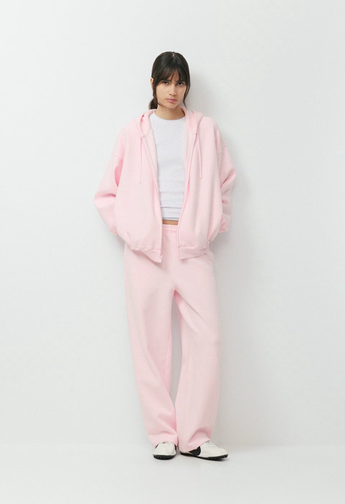Cozy Sweatfleece Mega Zip Hoodie - MAGNOLIA