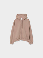 Cozy Sweatfleece Mega Zip Hoodie - LIVED-IN DUSTY MAUVE