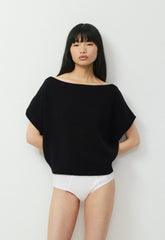 Essential Sky Cotton™ Hermosa Top - BLACK