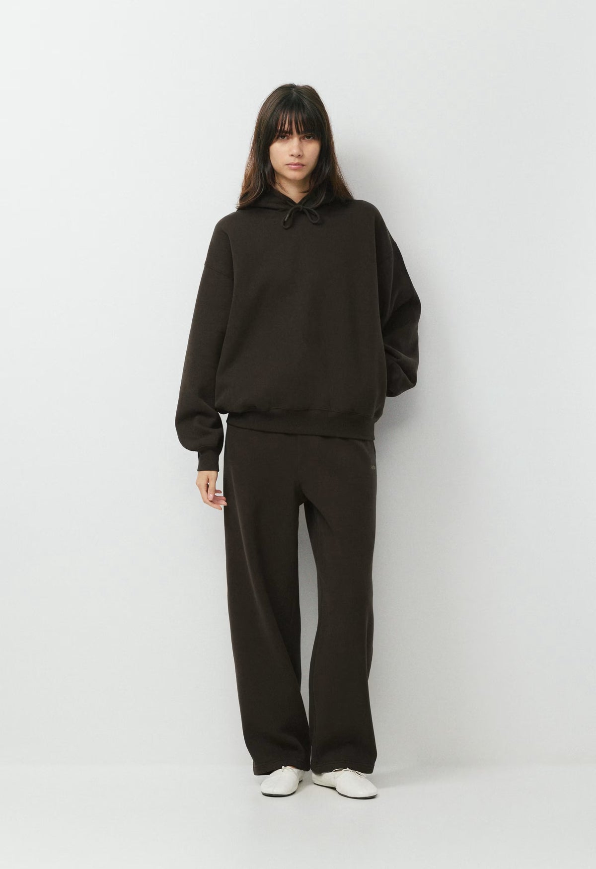 Cozy Sweatfleece Mega Hoodie - CACAO NIB BROWN