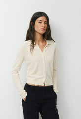 Bare Cashmere Foundation Cardigan - SEASIDE CREAM