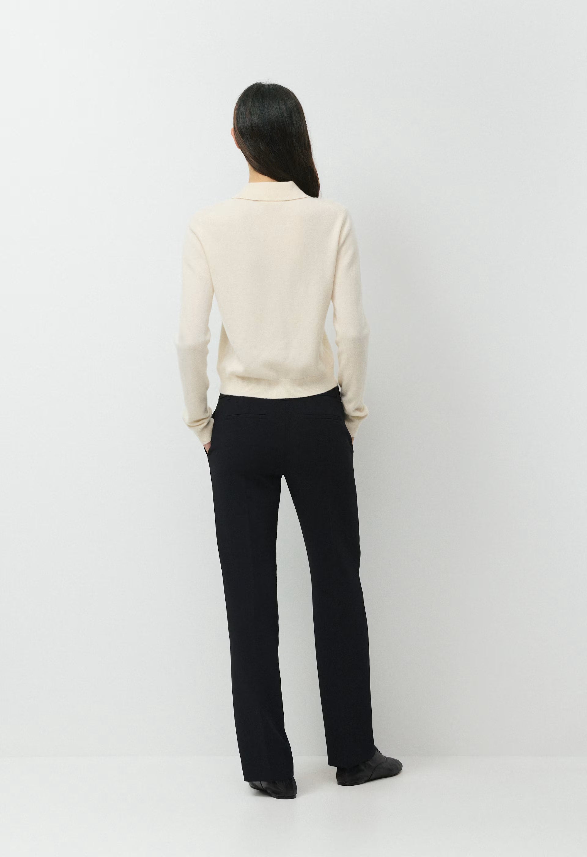 Bare Cashmere Foundation Cardigan - SEASIDE CREAM