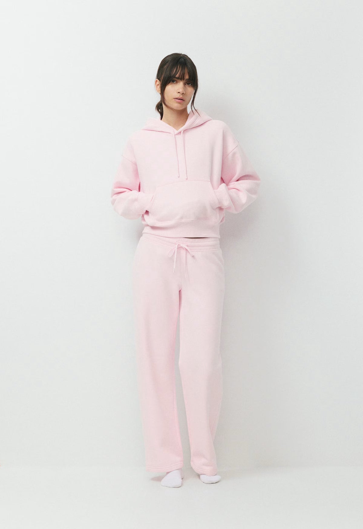 Cozy Sweatfleece Boyfriend Boxy Hoodie - MAGNOLIA