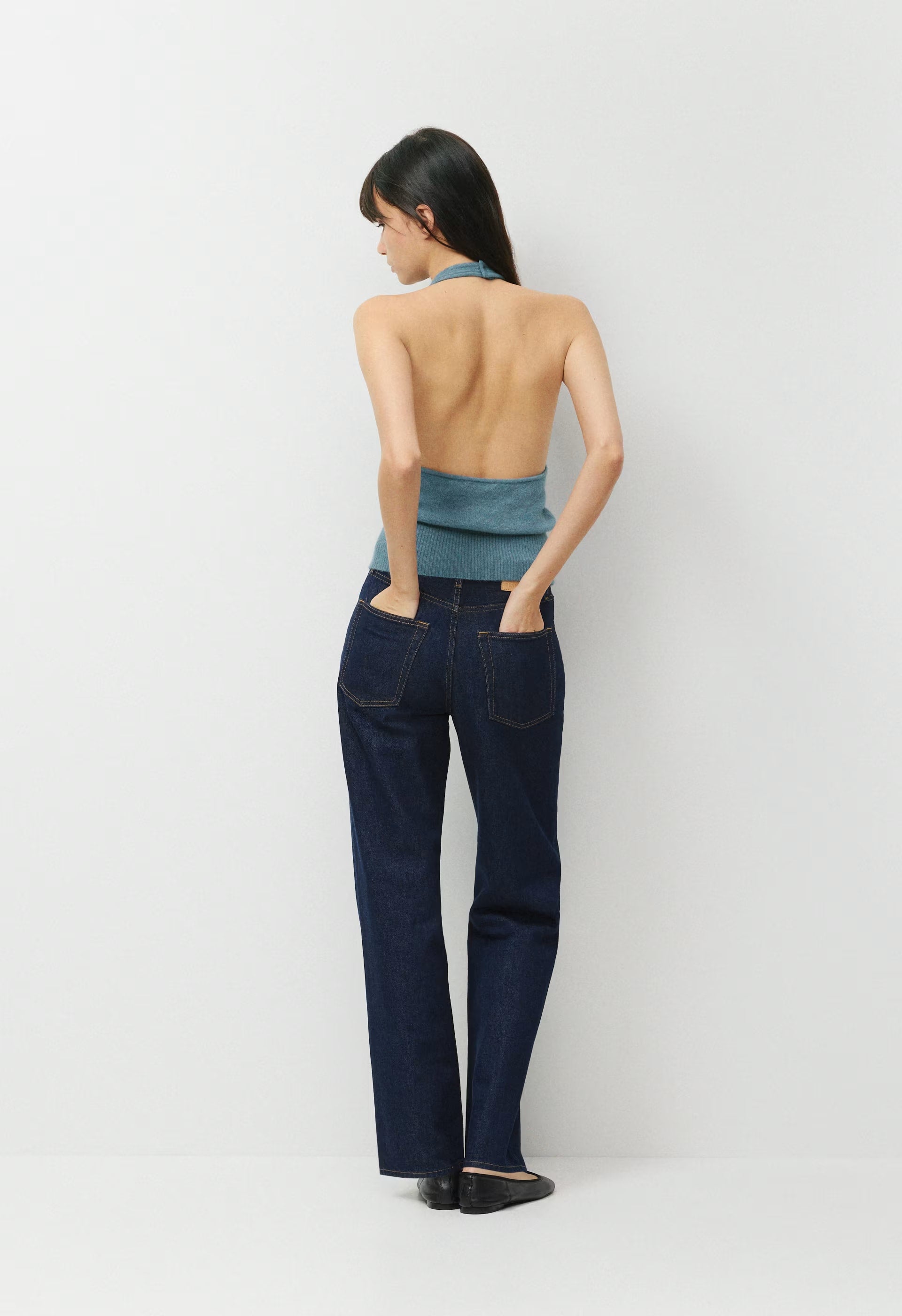 SoftSpoke™ Gaze Halter Top - BLUE MIRAGE