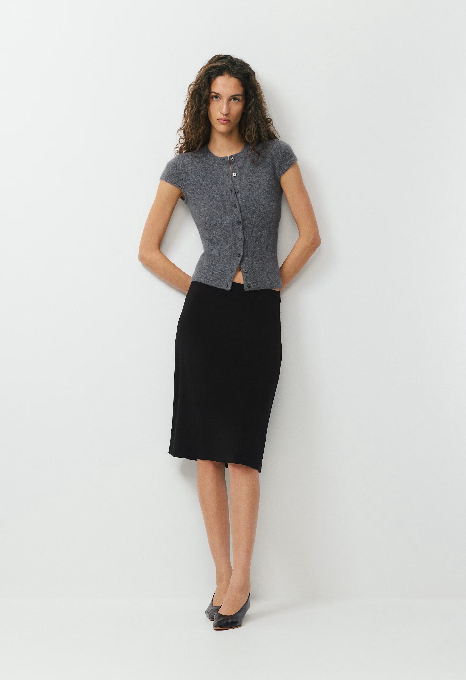 SoftSpoke™ Canter Cardigan - HEATHER DARK GREY
