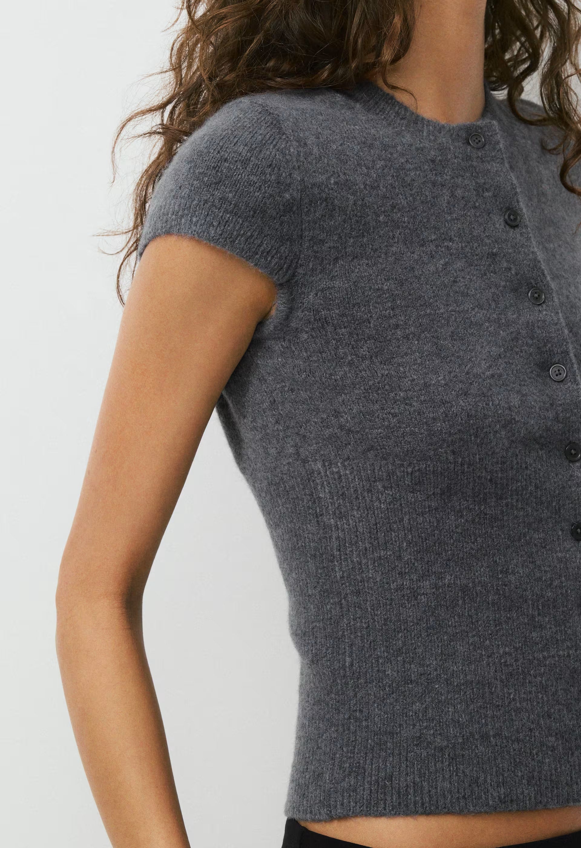 SoftSpoke™ Canter Cardigan - HEATHER DARK GREY