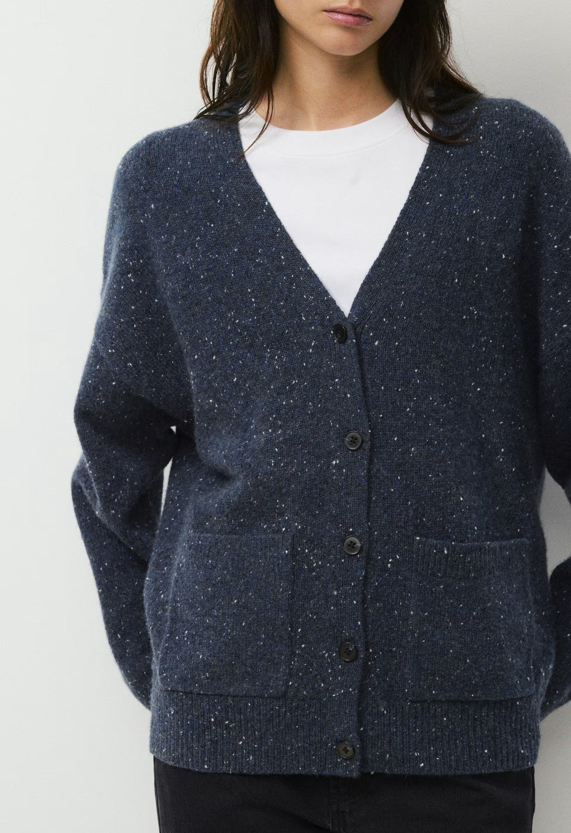 Nook Cardigan - SPECKLED CHARCOAL