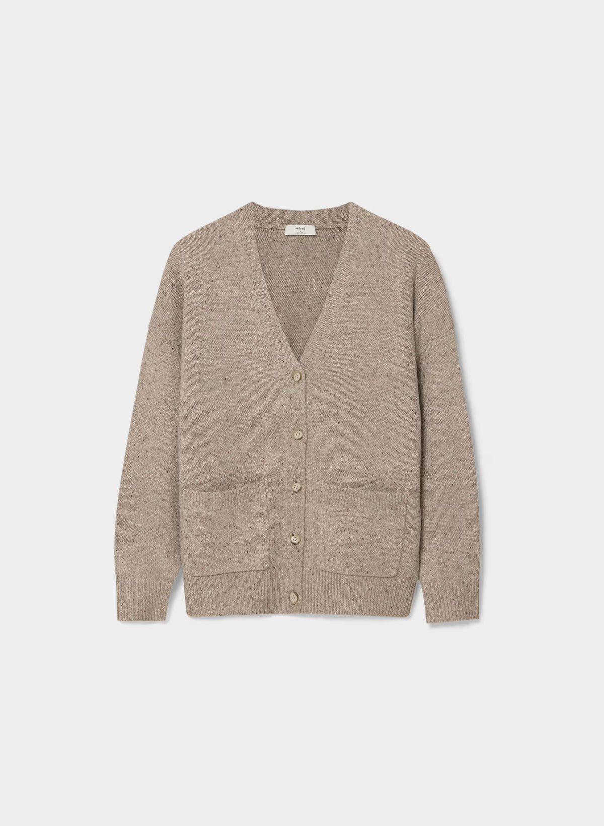 Nook Cardigan - SPECKLED NOMAD TAUPE