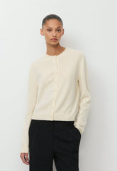 Bare Cashmere Noteworthy Cardigan - SEASIDE CREAM