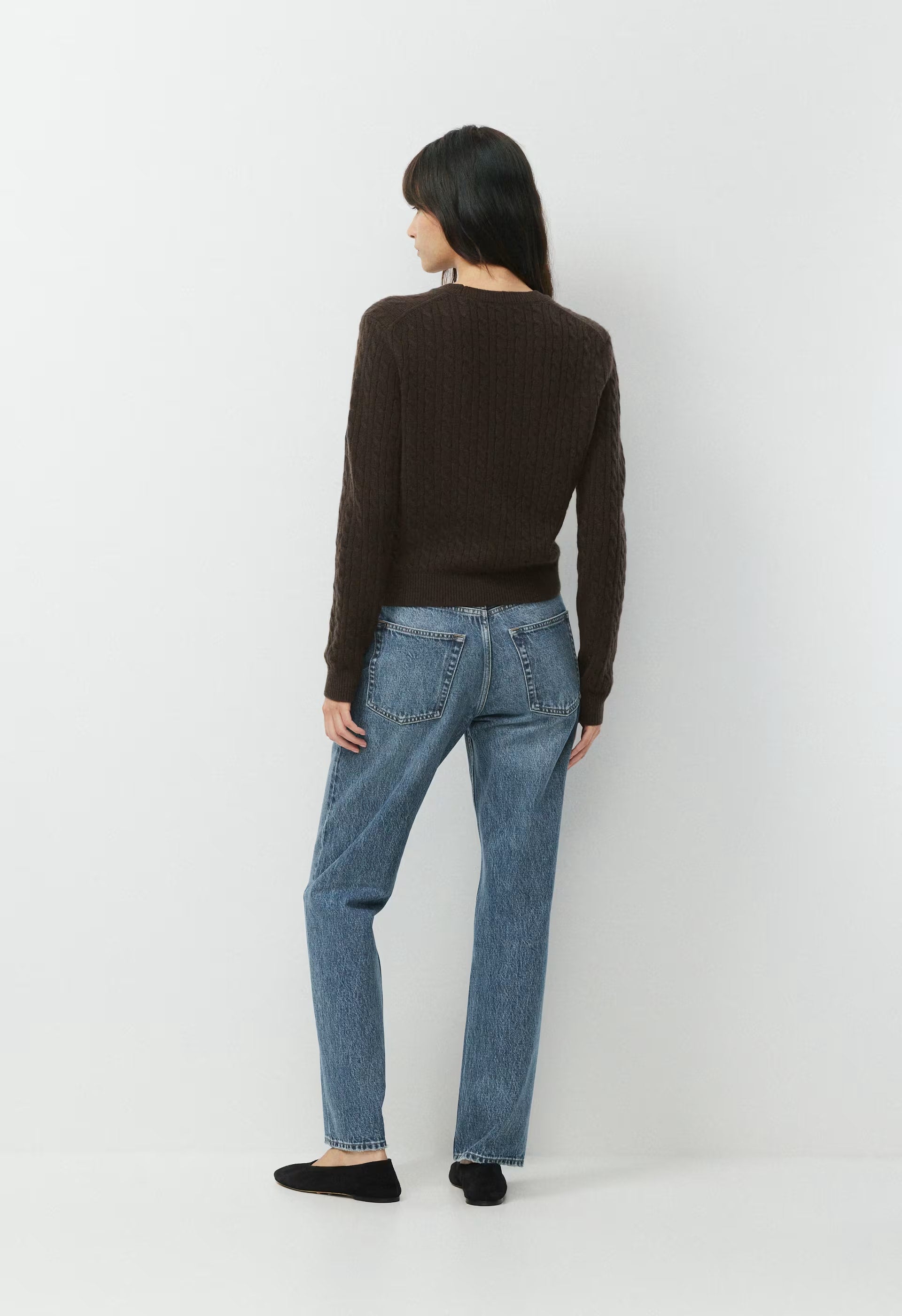Wool Cashmere Bloor Sweater - SEASIDE CREAM