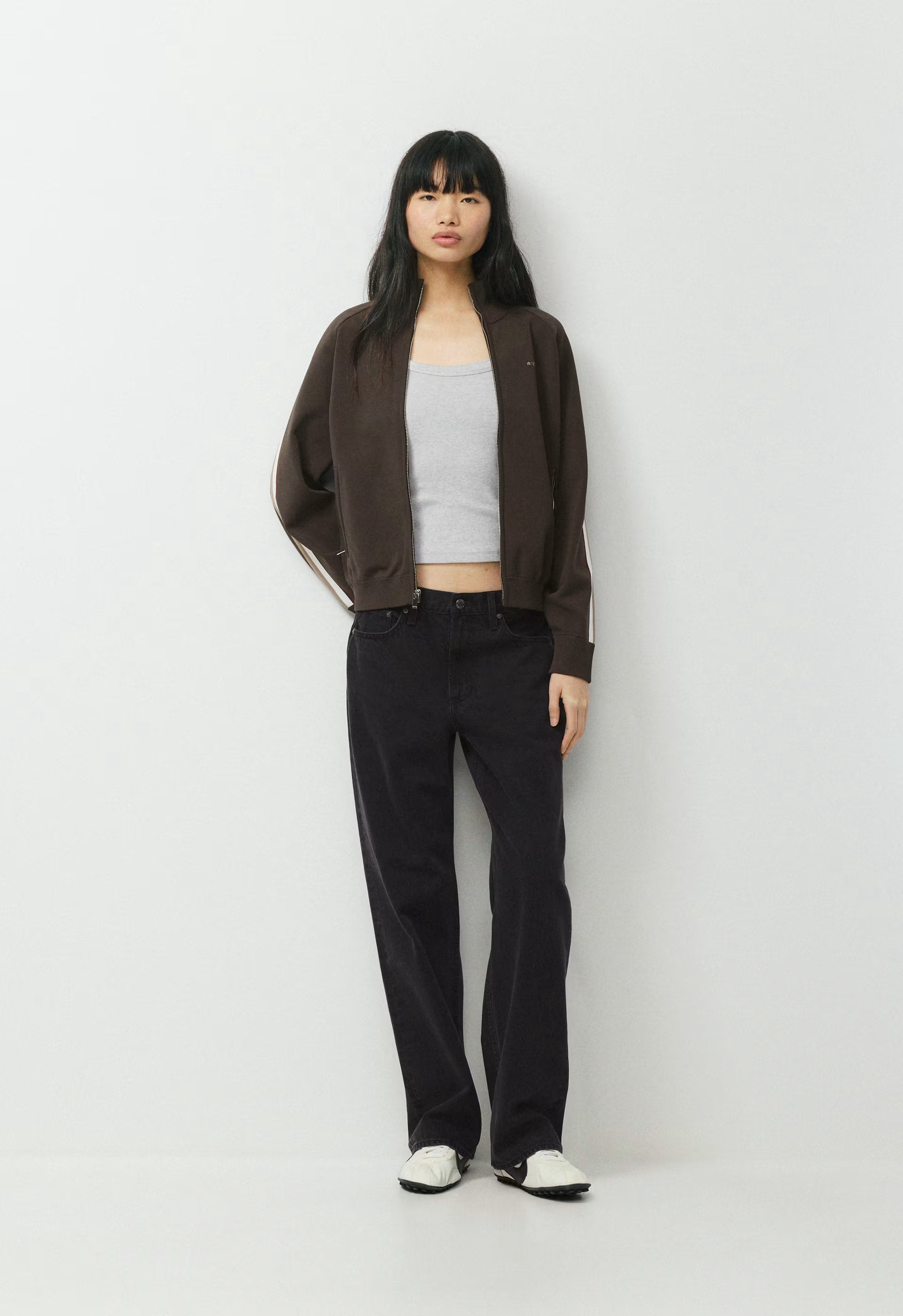 Offseason Zip-Up - CACAO NB BROWN/MULTI