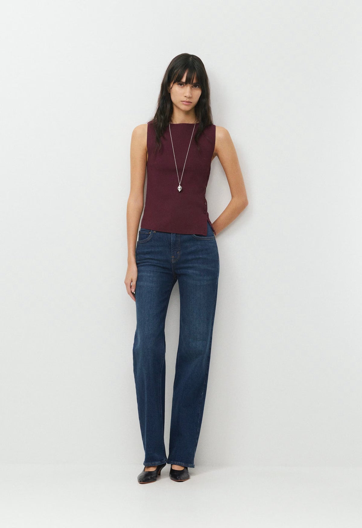 Kindred Top - Wonder Yarn - GALA PLUM