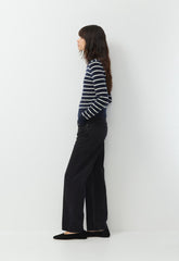 Essential Cashmere Catalogue Zip-Up - ADMIRAL NVY/LT BIRCH