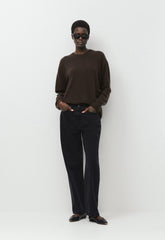 Bare Cashmere Meticulous Sweater - CACAO NIB BROWN