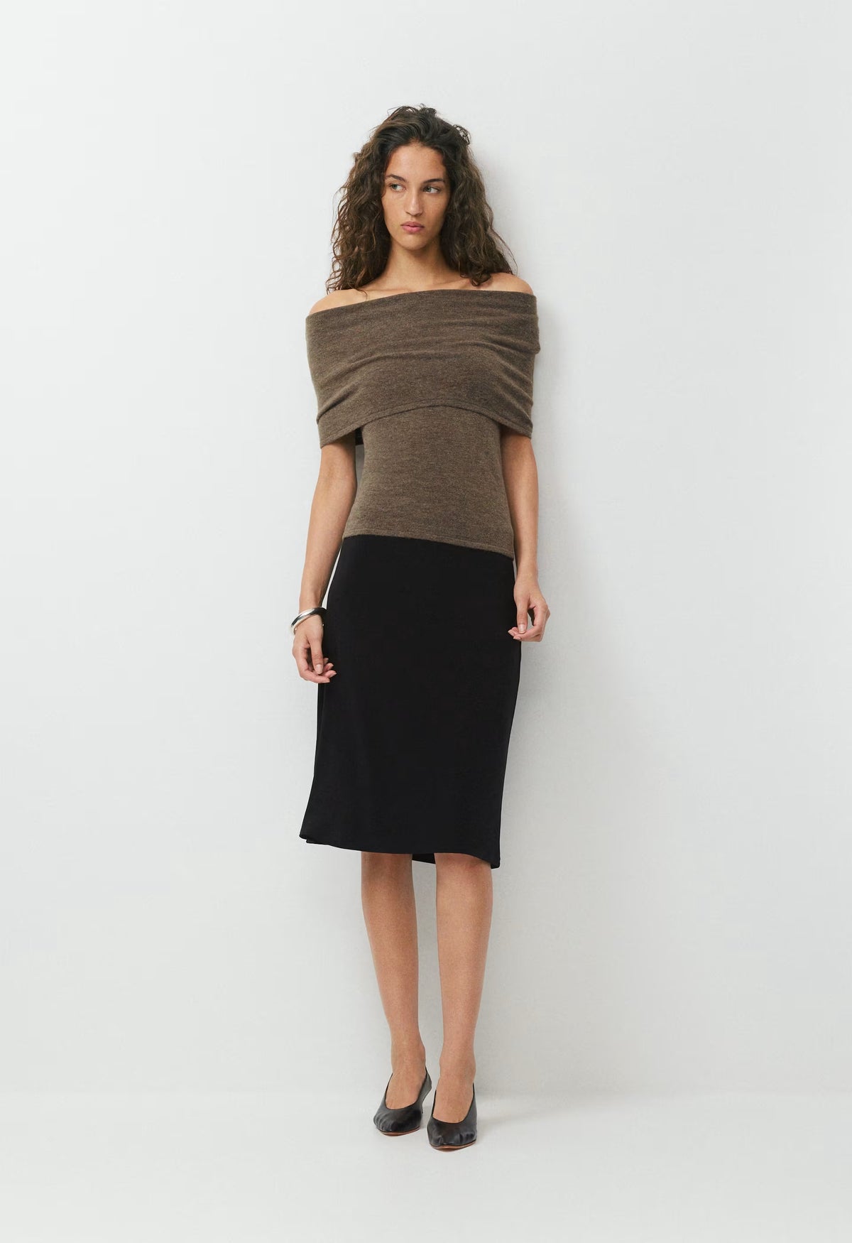 SoftSpoke™ Wynd Top - HEATHER DARK CHOCOLATE