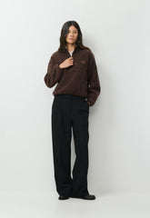 Polartec® Thermal Pro™ Highlands Mockneck - RICH MOCHA BROWN