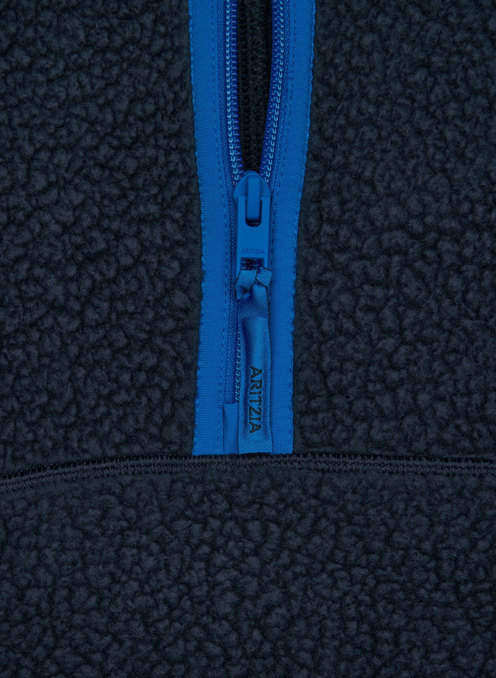 Polartec® Thermal Pro™ Highlands Mockneck - ADMIRAL/ LAZULI BLUE