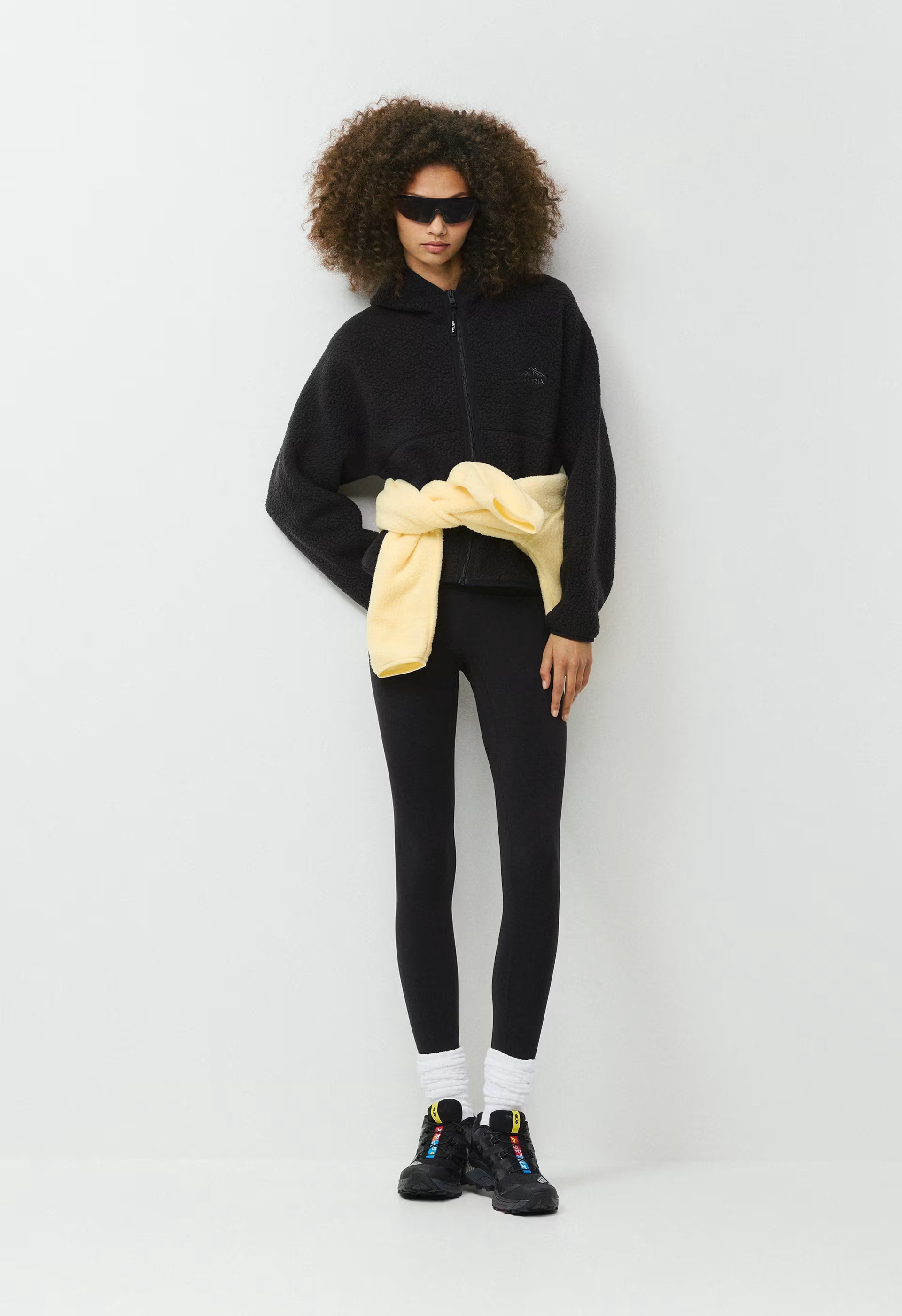 Polartec® Thermal Pro™ Exploration Zip Hoodie - BLACK
