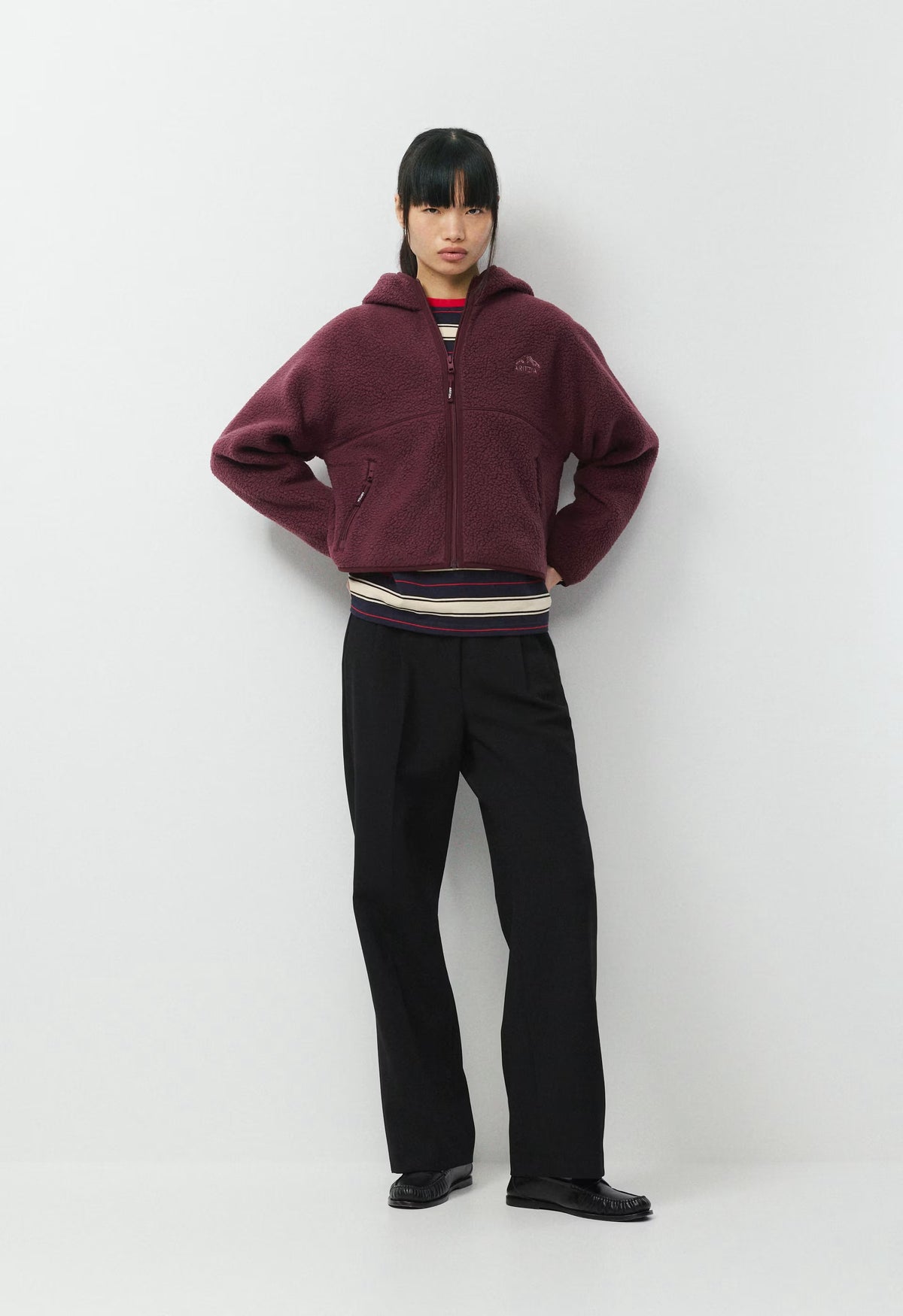 Polartec® Thermal Pro™ Exploration Zip Hoodie - GALA PLUM