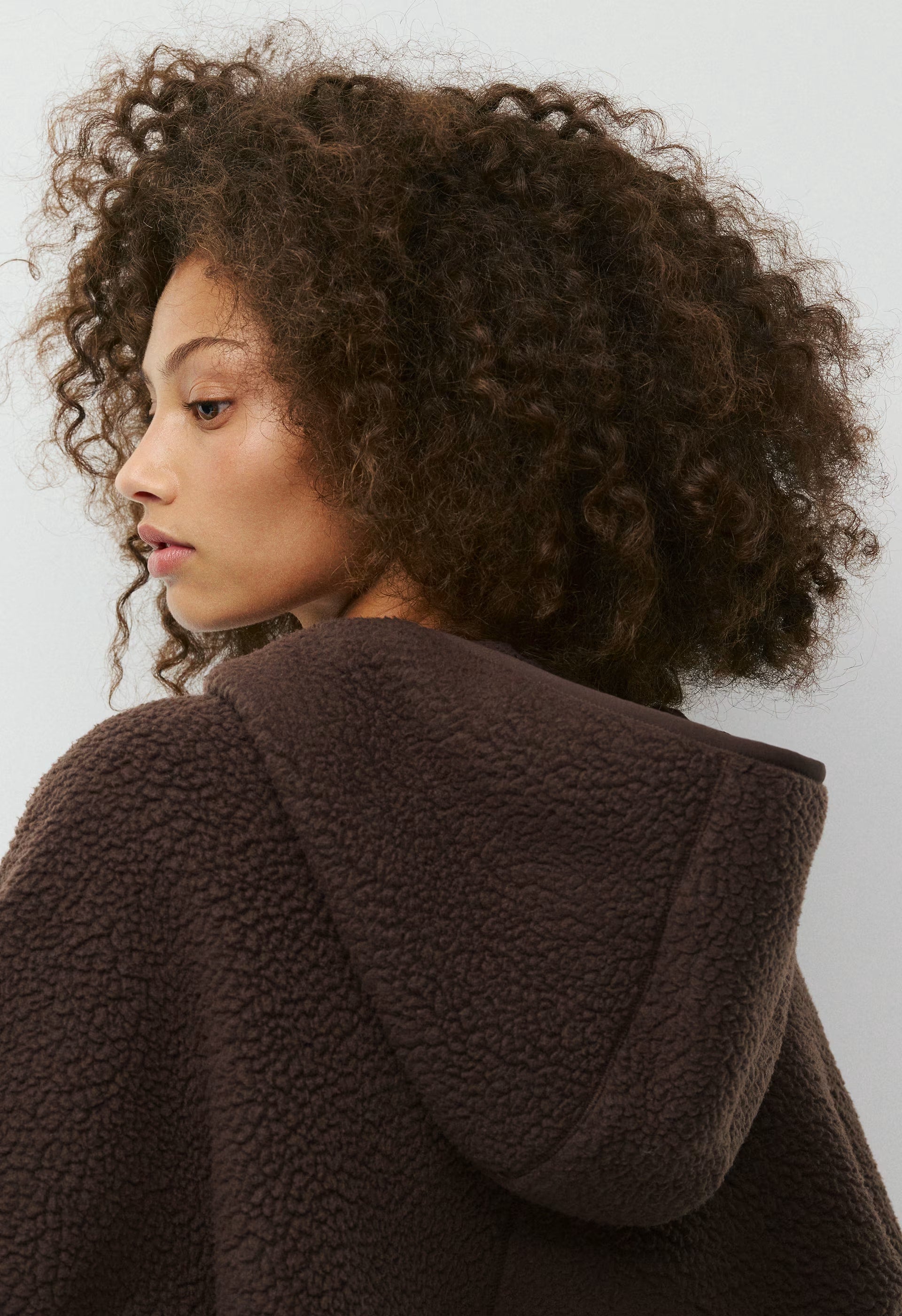 Polartec® Thermal Pro™ Moonrise Zip Hoodie - RICH MOCHA BROWN