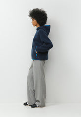 Polartec® Thermal Pro™ Moonrise Zip Hoodie - ADMIRAL/ LAZULI BLUE