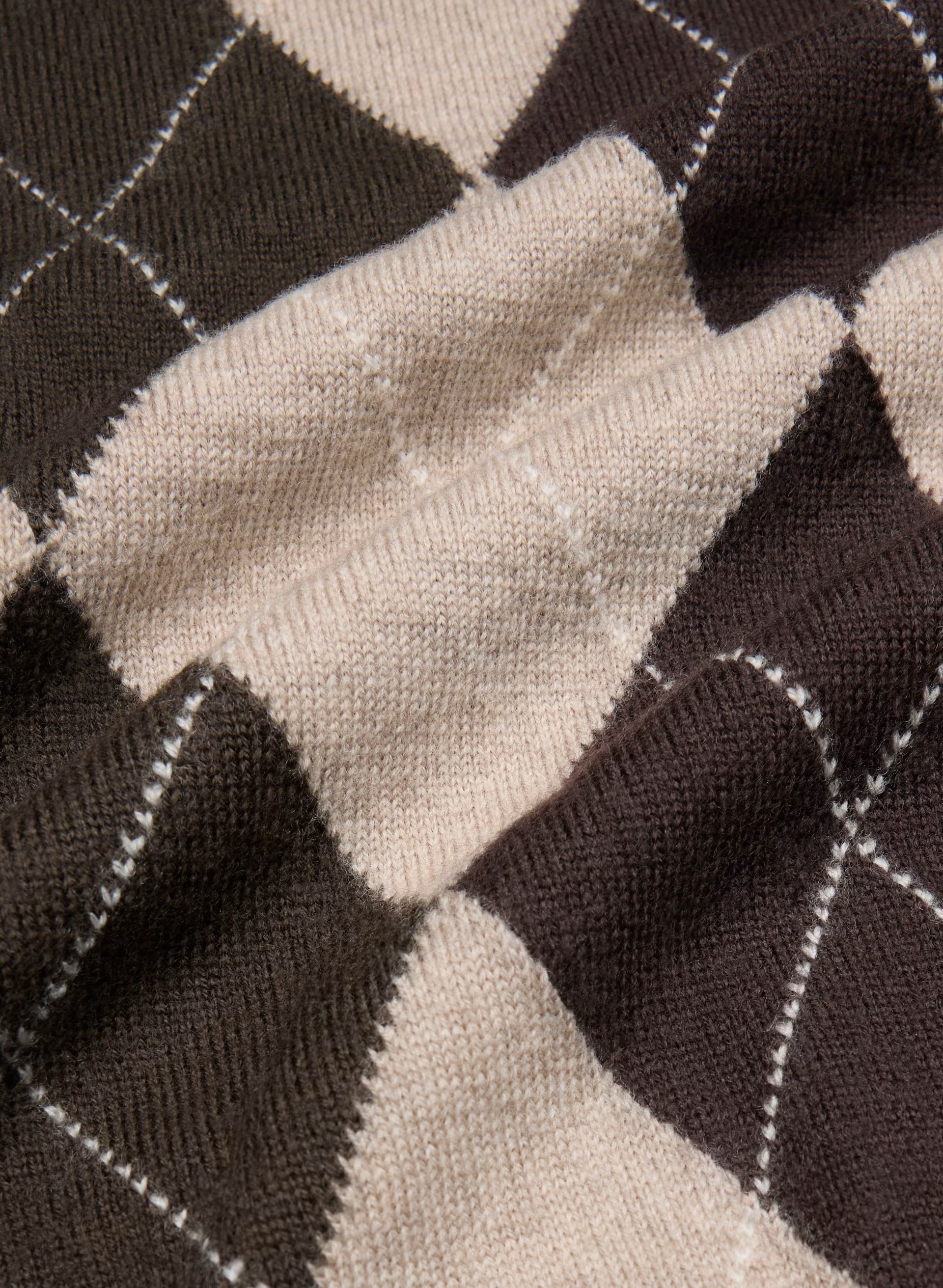 Bare Merino Wool Bloor Sweater - H ND TPE/CC NB BRWN