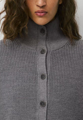 Herald Cardigan - HEATHER DARK GREY