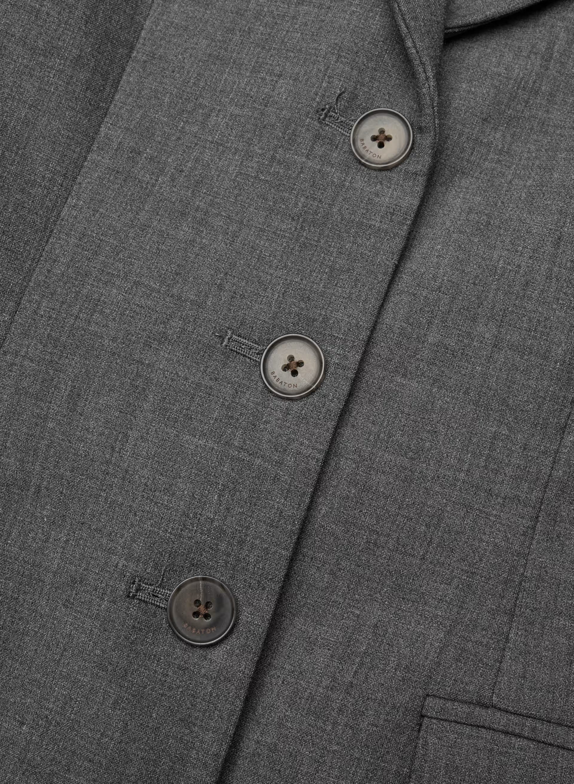 Standout Blazer - Eversential™ - HEATHER CHARCOAL