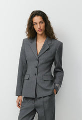 Standout Blazer - Eversential™ - HEATHER CHARCOAL