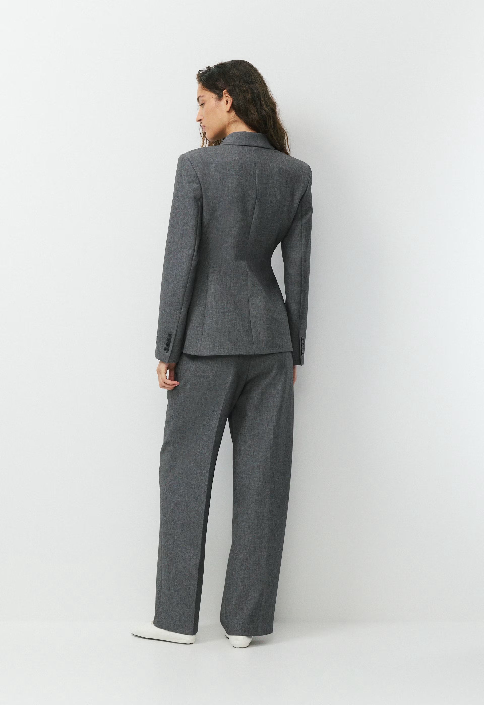 Standout Blazer - Eversential™ - HEATHER CHARCOAL