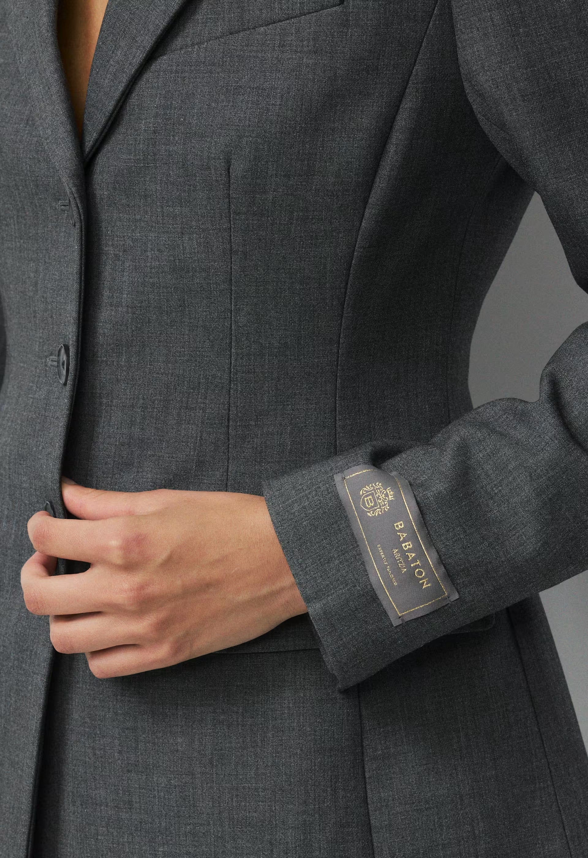 Standout Blazer - Eversential™ - HEATHER CHARCOAL