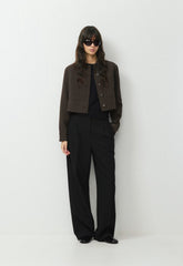 Little Vignette Jacket - Crepette™ - CACAO NIB BROWN