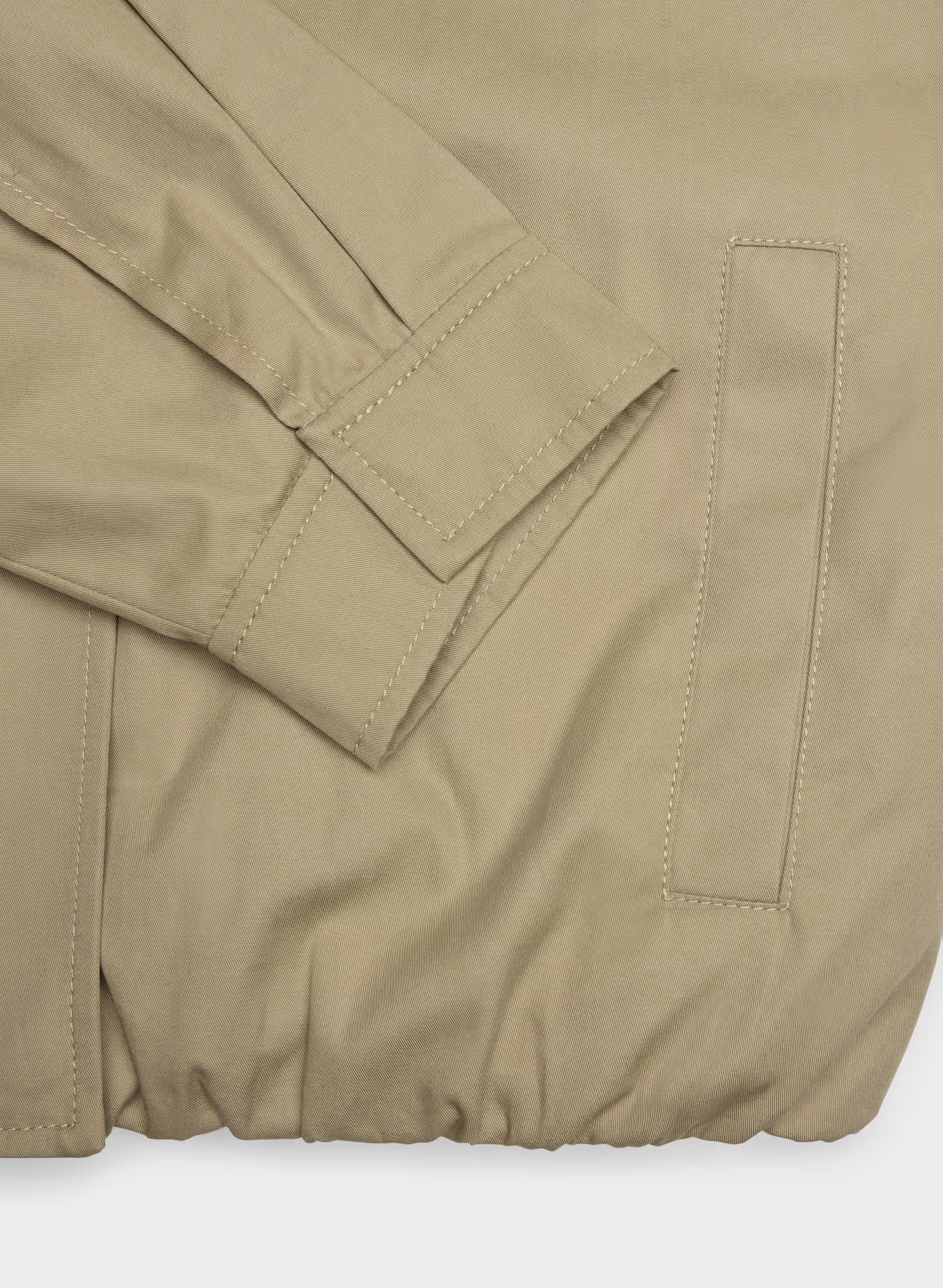 Geneva Jacket - City Twill - WICKER TAN