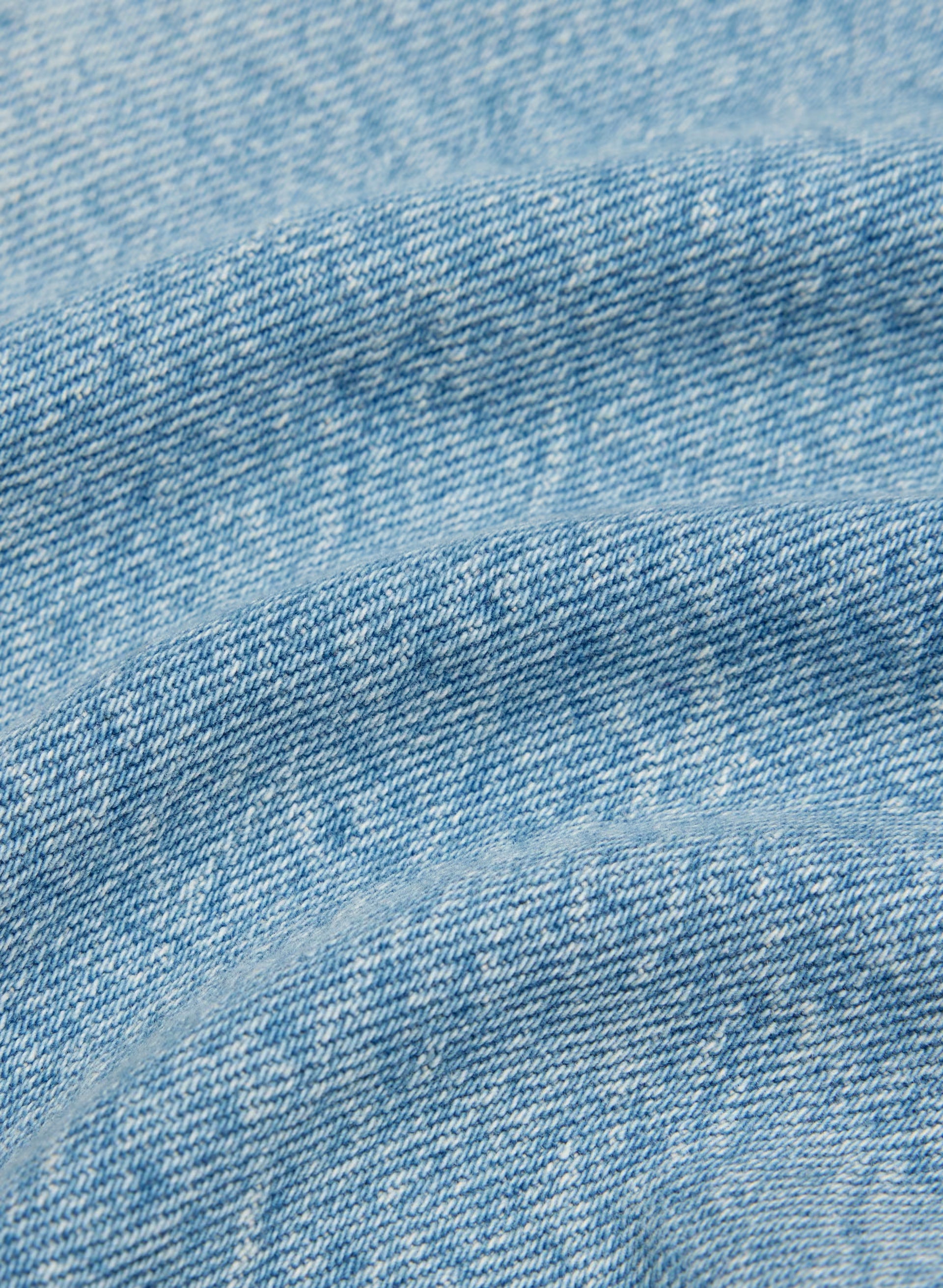 Denim Forum Toni Shrunken Denim Jacket - VINTAGE LIGHT BLUE
