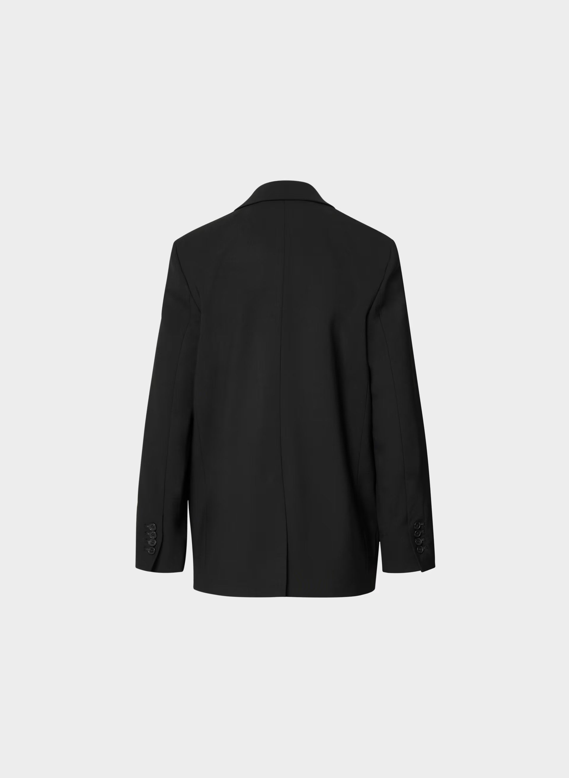 Advance Wool Blazer - BLACK